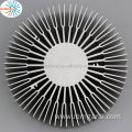 custom aluminum led round heat sink extrusion